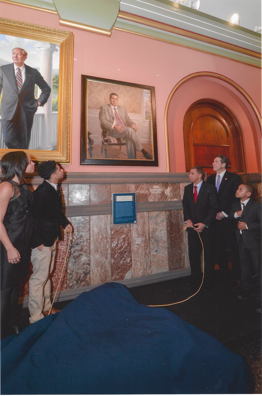 Portrait unveiling